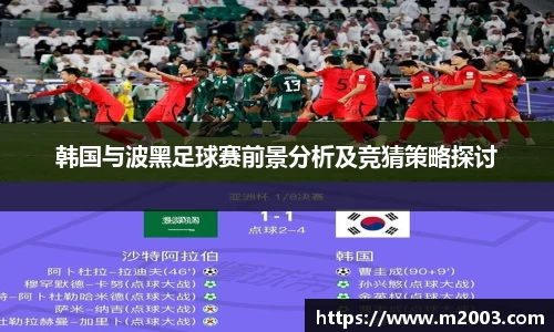 韩国与波黑足球赛前景分析及竞猜策略探讨